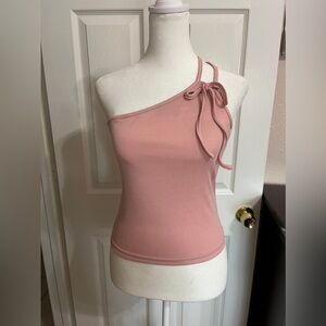 ❤️Women's T-Shirt One Shoulder Cut-Out Puff Sleeve Tee T-Shirt for Women